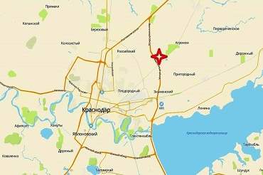 В продаже земельный участок, расположенный в Коммунально-складской зоне (КС-2) Восточного обхода Краснодара